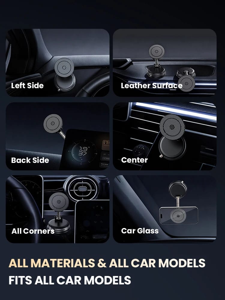 360° Strong Suction Dashboard & Windshield Mount