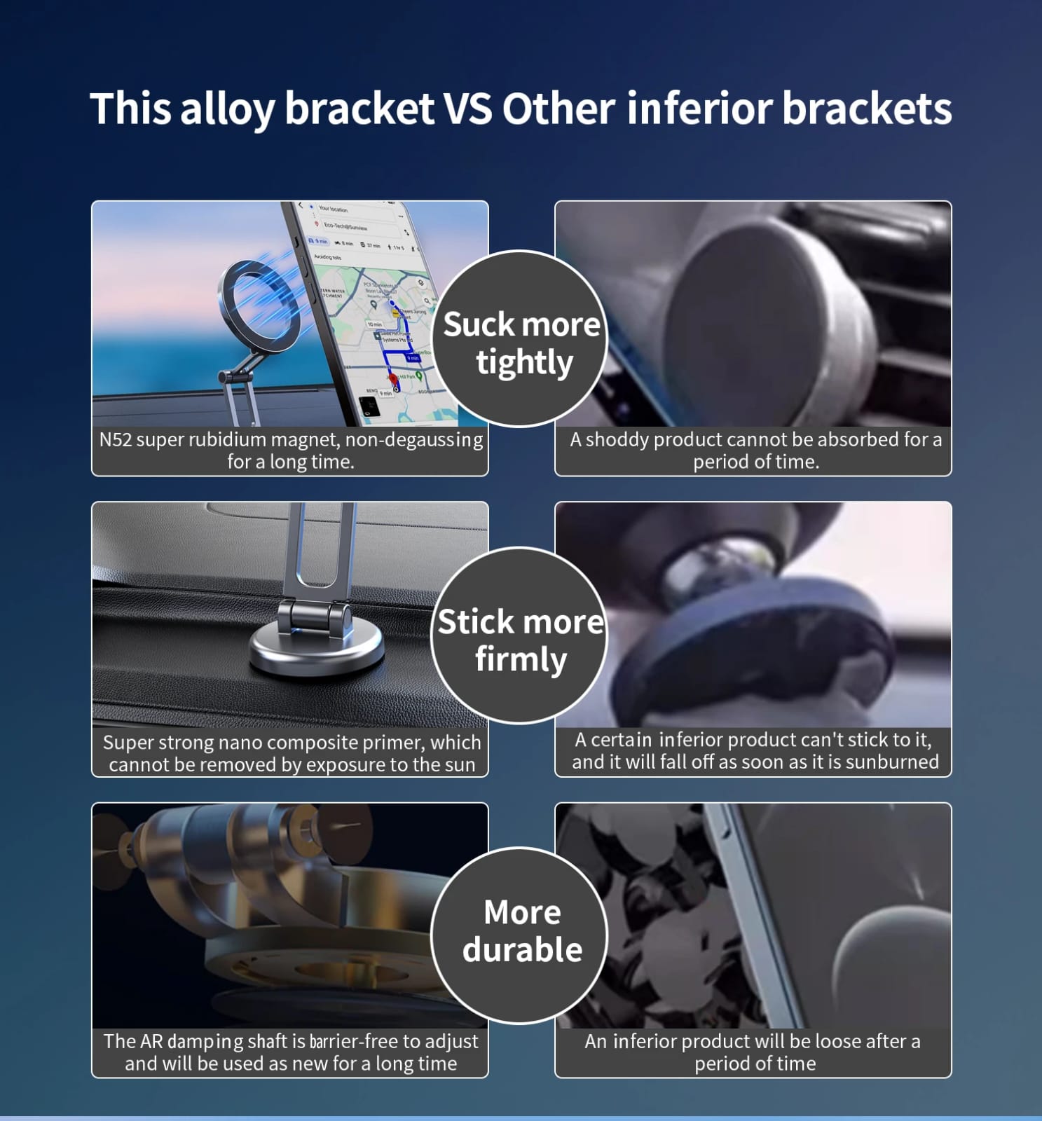 Reliable Magnetic Mount for Every Drive