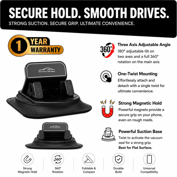Anti-Slip Dashboard Phone Holder