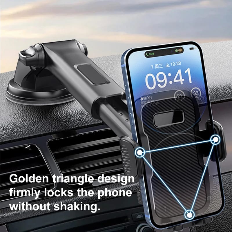 360° Strong Suction Dashboard & Windshield Mount