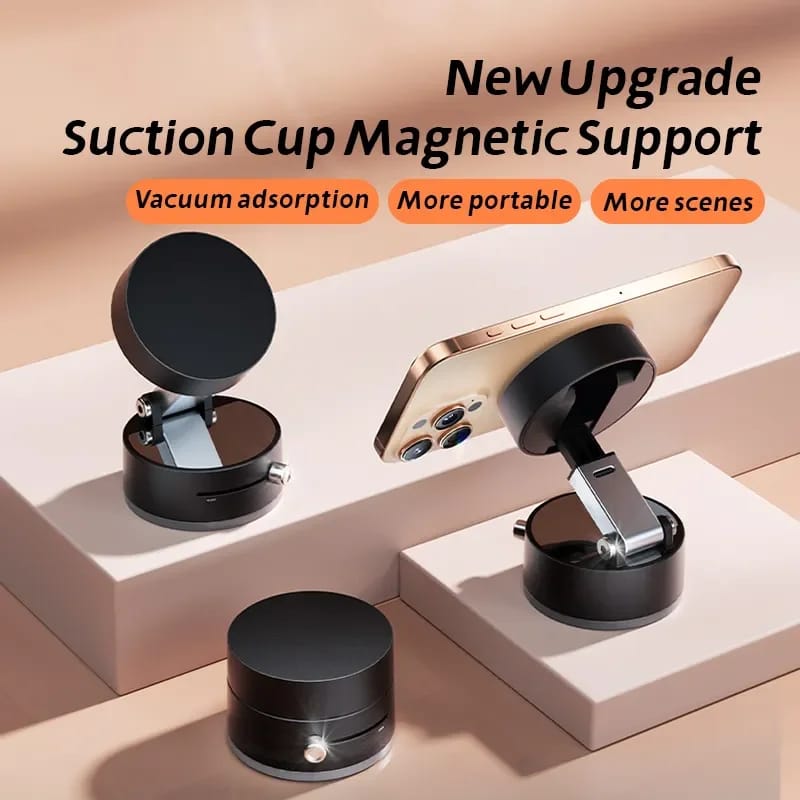 360° Foldable Magnetic Phone Holder Dashboard Mount