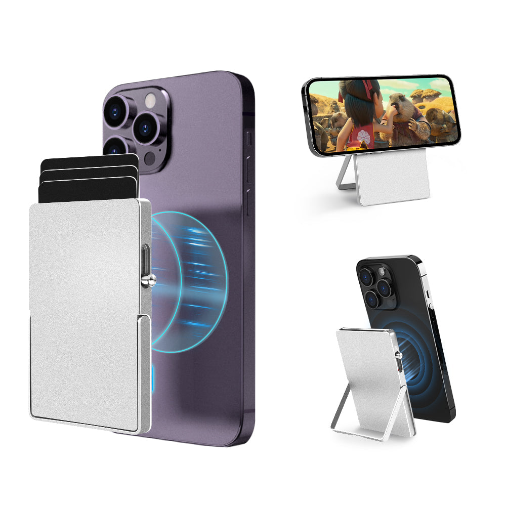 TOYFID MagSafe RFID Blocking Slim Wallet Stand